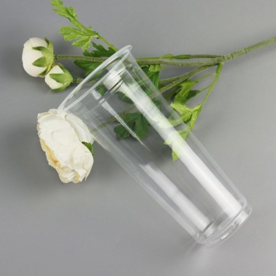 China Factory Cheap Disposable Plastic Bubble Tea Cup