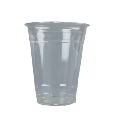 700ml / 24oz Clear Plastic PET disposable drinking cup with customize logo printing